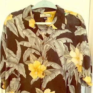 100% Silk Tommy Bahama Men’s shirt